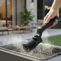 GrillHawk™ Electric Brush - Cordless Electric BBQ Grill Cleaner – Double Head, USB Rechargeable, Powerful Motor!